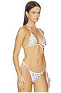 view 2 of 5 TOP BIKINI STUDDED  in White