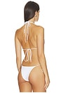 view 3 of 5 TOP BIKINI STUDDED  in White