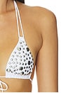 view 5 of 5 TOP BIKINI STUDDED  in White