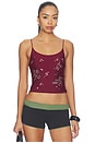 view 1 of 5 Tankini With Jewel Stones in Bordeaux