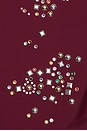 view 5 of 5 Tankini With Jewel Stones in Bordeaux