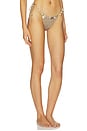 view 2 of 6 BAS DE MAILLOT DE BAIN ANATASE CROCHET WITH HANGING SHELLS  in Beige