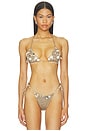 view 1 of 6 HAUT DE MAILLOT DE BAIN ANATASE CROCHET WITH HANGING SHELLS  in Beige
