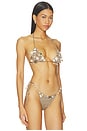 view 2 of 6 HAUT DE MAILLOT DE BAIN ANATASE CROCHET WITH HANGING SHELLS  in Beige