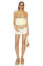 view 5 of 6 HAUT DE MAILLOT DE BAIN ANATASE CROCHET WITH HANGING SHELLS  in Beige