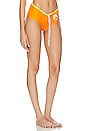view 2 of 5 Tutti Hot Pant Bikini Bottoms in Orange Multi
