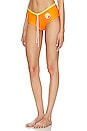 view 3 of 5 Tutti Hot Pant Bikini Bottoms in Orange Multi