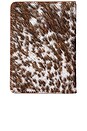 view 2 of 6 Cow Print Small Travel Wallet in Brown