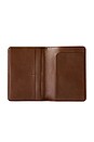 view 3 of 6 Cow Print Small Travel Wallet in Brown