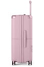 view 4 of 6 Checked Luggage in Blush Pink