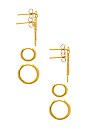 view 3 of 3 KIT DE PIERCINGS II AURA in Gold