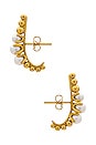view 2 of 2 Filipa Earrings in Gold