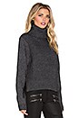 view 2 of 3 Tevin Turtleneck Sweater in Caviar