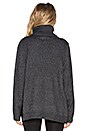 view 3 of 3 Tevin Turtleneck Sweater in Caviar