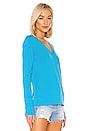 view 2 of 4 V Neck Sweater in Pacific