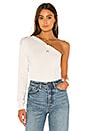 view 1 of 4 X REVOLVE One Shoulder Sweater in White