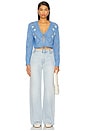 view 4 of 5 Lucien Cropped Cardigan in Ditsy Floral