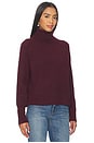 view 2 of 4 Emmett Turtleneck Sweater in Merlot