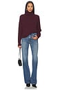 view 4 of 4 Emmett Turtleneck Sweater in Merlot
