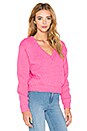 view 2 of 3 Pierce Sweater in Pure Pink