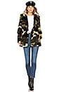 view 4 of 4 Ruben Faux Fur Jacket in Army