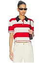 view 1 of 4 Angelo Top in Preppy Crimson