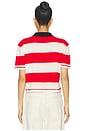 view 3 of 4 Angelo Top in Preppy Crimson