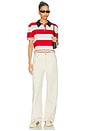 view 4 of 4 Angelo Top in Preppy Crimson