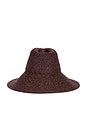 view 3 of 3 Colette Hat in Chocolate