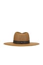 view 3 of 4 Zoe Hat in Brown