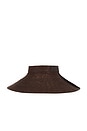 view 4 of 4 Birdie Visor in Chocolate
