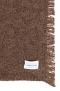 view 4 of 4 BLANKET スカーフ in Dark Brown