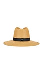 view 2 of 3 Leah Fedora Hat in Sand