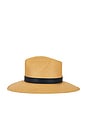 view 3 of 3 Leah Fedora Hat in Sand
