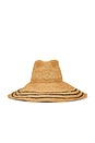 view 1 of 3 Waverly Bucket Hat in Navy & Sand