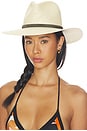 view 2 of 4 Simone Fedora Hat in Natural