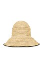 view 2 of 4 Teagan Bucket Hat in Sand & Black