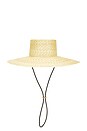 view 3 of 4 Roma Wide Brim Hat in Natural