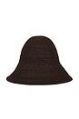 view 1 of 1 SOMBRERO PESCA TEAGAN in Chocolate