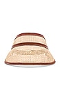 view 3 of 3 Constance Visor in Natural