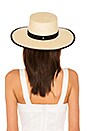 view 2 of 3 Willow Boater Hat in Natural