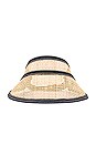 view 3 of 3 Constance Visor in Natural