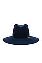 view 3 of 3 SOMBRERO FEDORA TAYLOR in Cadet Blue