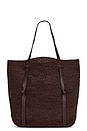 view 1 of 6 Tanner Tote in Dark Brown