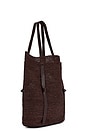 view 3 of 6 Tanner Tote in Dark Brown