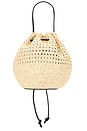 view 3 of 7 Cami Bag in Natural & Black