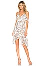 view 1 of 3 Cold Shoulder Dress in Ivory Floral