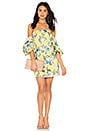 view 1 of 3 Off The Shoulder Dress in Yellow Floral