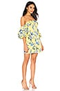 view 2 of 3 Off The Shoulder Dress in Yellow Floral