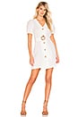view 1 of 3 Puff Sleeve Dress in Off White